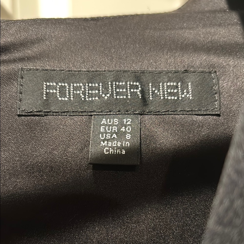 Forever New Black Dress